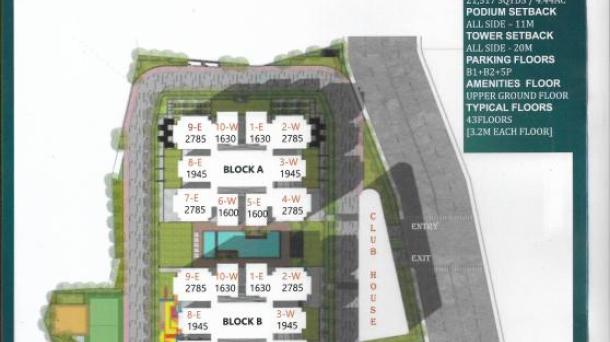 Floor Plan Greenspace Puppalaguda